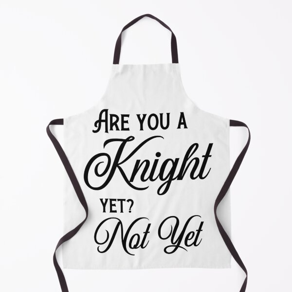 Item preview, Are You a Knight Yet White - Sir gawain and the green knight designed and sold by Desandu.