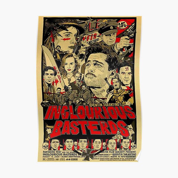 Inglourious Basterds Poster Poster