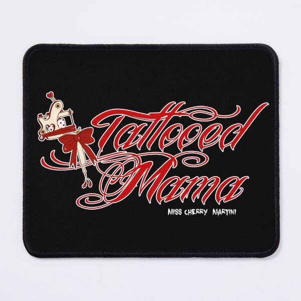 Item preview, Tattooed Mama in Red designed and sold by Rose Demon.