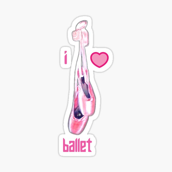 Item preview, I love ballet designed and sold by tavartist.