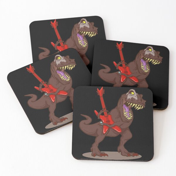 Item preview, Funny Guitar Dinosaur Rex Rockstar Classic designed and sold by LeonConnelly90.