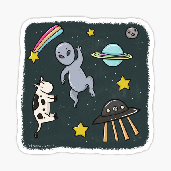 Out of this World Sticker