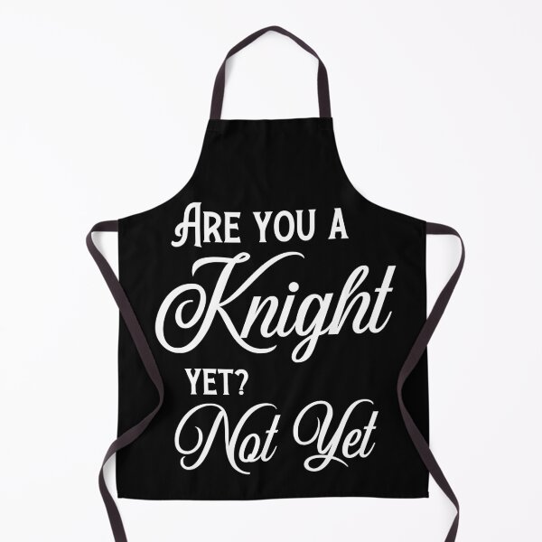 Item preview, Are You a Knight Yet Black - Sir gawain and the green knight designed and sold by Desandu.