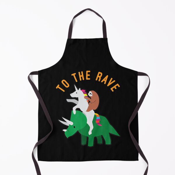 Item preview, Chibi Art Funny Unicorn Sloth Riding Dinosaur To The Rave Classic designed and sold by LeonConnelly90.