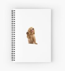 Golden Retriever Spiral Notebook