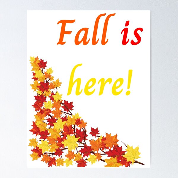 Item preview, ¡Otoño está aquí! designed and sold by MC-collection.