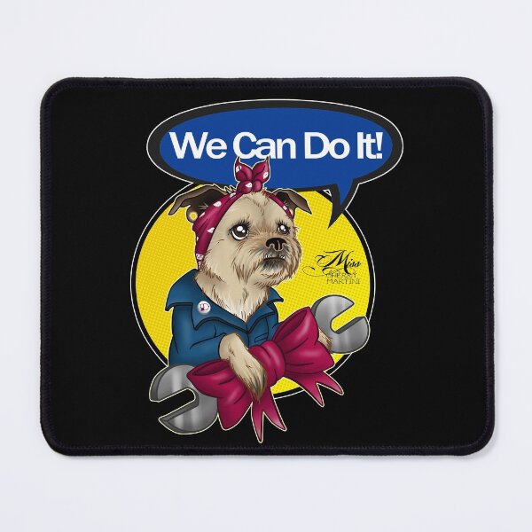 Artikelvorschau, We Can Do It! Pup entworfen und verkauft von Rose Demon.