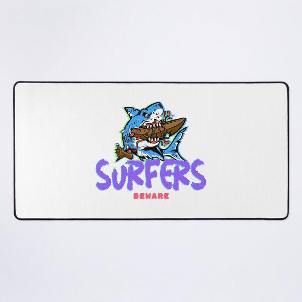 Item preview, Surfers Beware Shark Attack designed and sold by Bradford Adams.