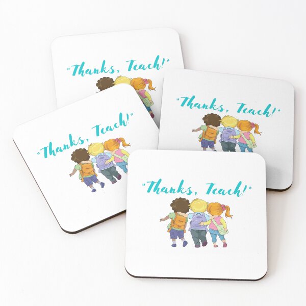 Item preview, Thank, Teach! - Teacher Appreciation designed and sold by Palm-Pineapple.