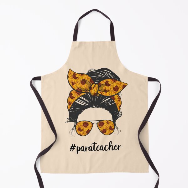 Item preview, Paraprofessional teacher messy bun - paraprofessional teacher life - funny awesome gift idea for paraprofessional teacher - para teacher – para teacher messy bun designed and sold by SANA MAMOUN ALAJJAN .