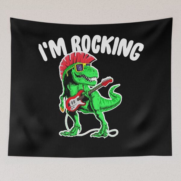 Item preview, Vintage Im Rocking T Rex Rock Band For Dinosaur Birthday Boy Classic designed and sold by LeonConnelly90.
