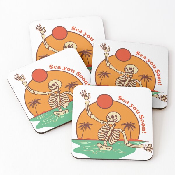 Item preview, Brown and Green Biker Circle Surfing Skull Laptop Sticker designed and sold by Casablancashope.
