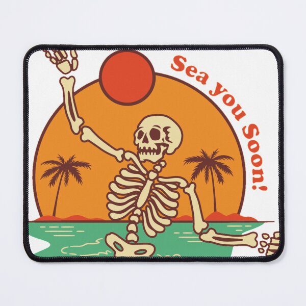Item preview, Brown and Green Biker Circle Surfing Skull Laptop Sticker designed and sold by Casablancashope.