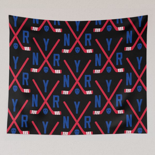 Item preview, NYR Retro Sticks - White  designed and sold by melleueda.