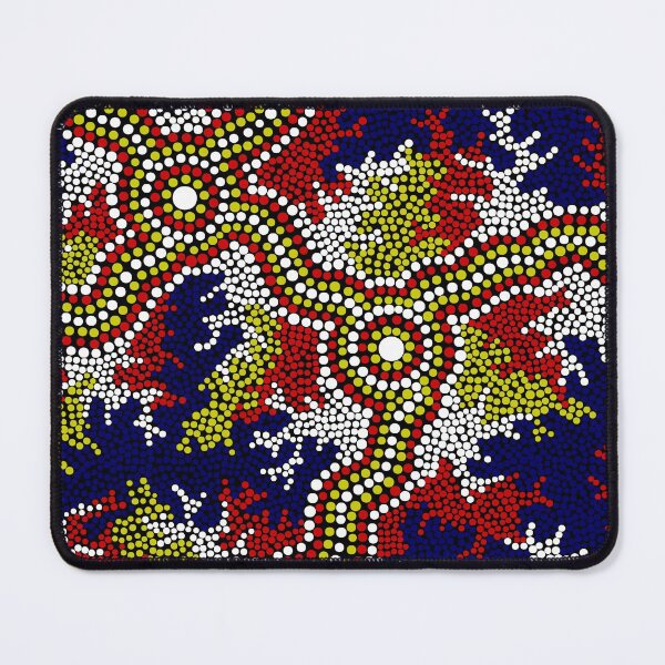 Item preview, Aboriginal Art Authentic - Wetland Dreaming 3 designed and sold by HogarthArts.