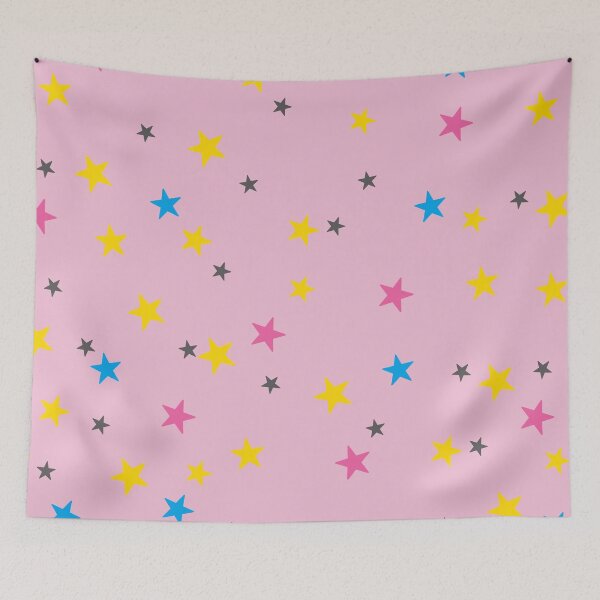 Item preview, Life Lessons with Uramichi inspired background | Pink Stars decoration designed and sold by lunnaama.