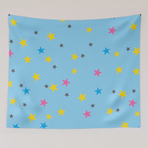 Item preview, Life Lessons with Uramichi inspired background | Blue Stars decoration designed and sold by lunnaama.