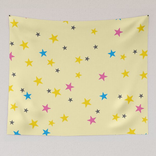Item preview, Life Lessons with Uramichi inspired background | Yellow Stars decoration designed and sold by lunnaama.
