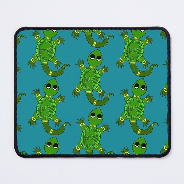 Item preview, Authentic Aboriginal Art - The Lizard cartoon designed and sold by HogarthArts.
