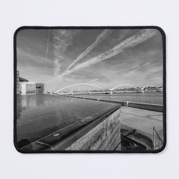 Item preview, Looking across Tempe Town Lake BW designed and sold by Elisabeth Lucas.
