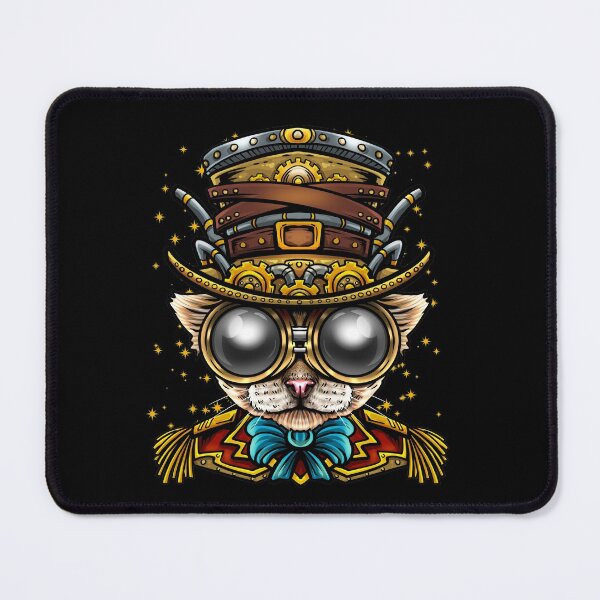Item preview, Steampunk Cat Art designed and sold by Meliafroggy.