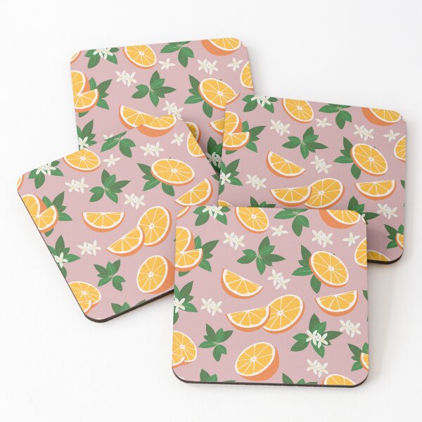 Item preview, Orange and Pink Pattern designed and sold by BeccaJaneDesign.