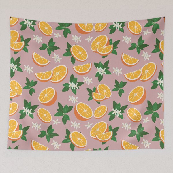 Item preview, Orange and Pink Pattern designed and sold by BeccaJaneDesign.