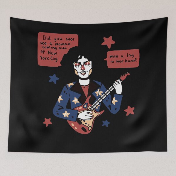 Item preview, With A Frog In Her Hand - Marc Bolan New York City Classic designed and sold by LeonConnelly90.