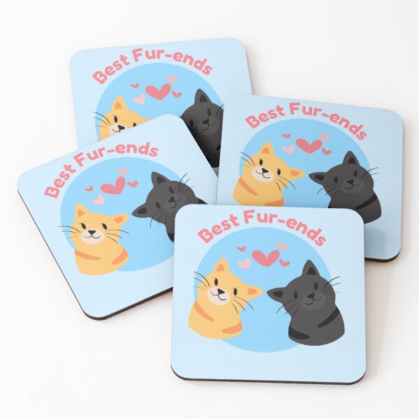Item preview, Best furends cat design  designed and sold by mjalred.