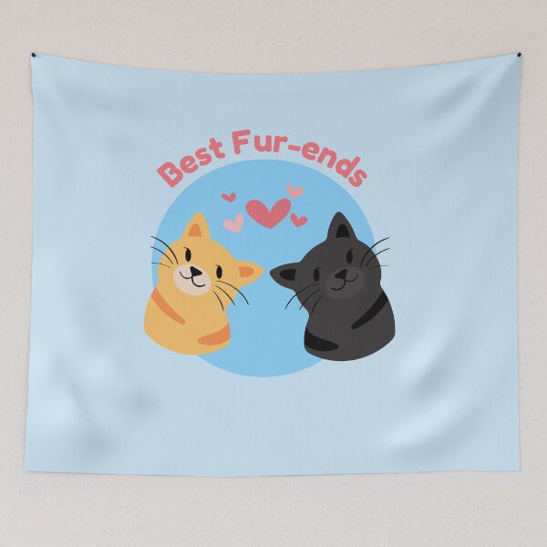 Item preview, Best furends cat design  designed and sold by mjalred.