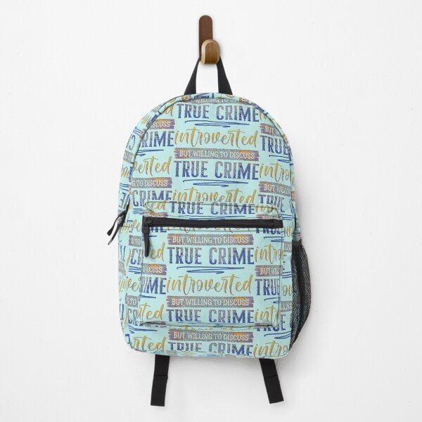 Item preview, Introverted but Willing to Discuss True Crime designed and sold by CristalleLisa.