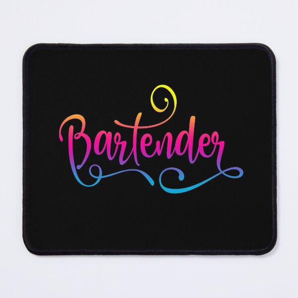 Item preview, Bartender - Beach Fancy Script designed and sold by Meliafroggy.