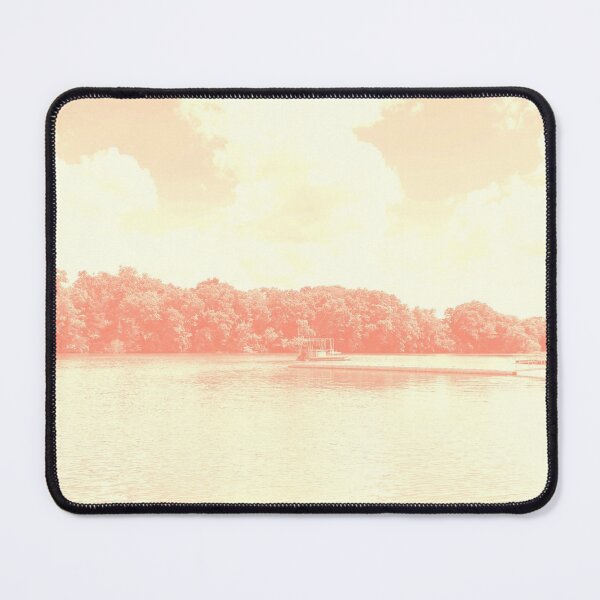 Item preview, Afternoon Boating at Lake Shawnee with a coral filter designed and sold by GeoTeasters.
