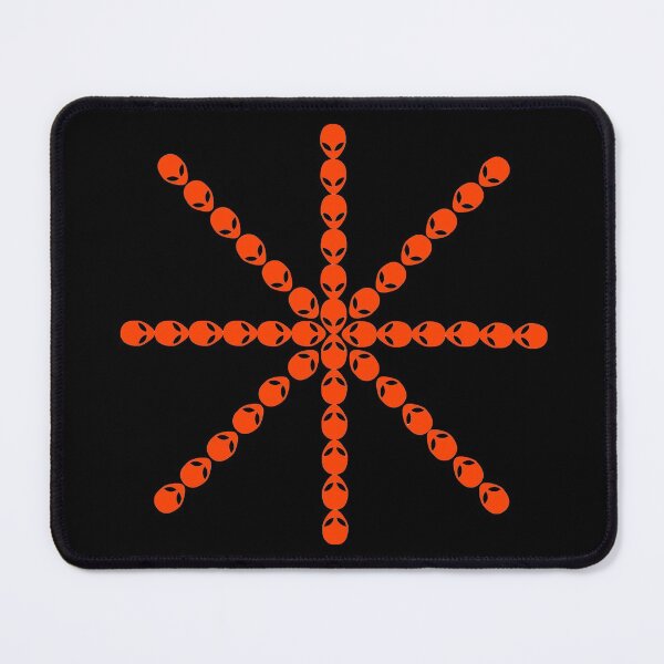 Item preview, Alien Heads Snowflake designed and sold by janraydesigns.