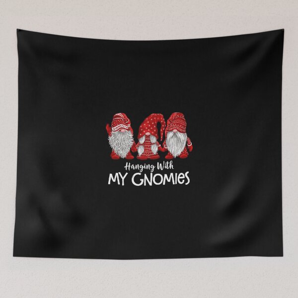 Item preview, Three Gnomes In Red Christmas Hanging With My Gnomies designed and sold by nutallrosario.
