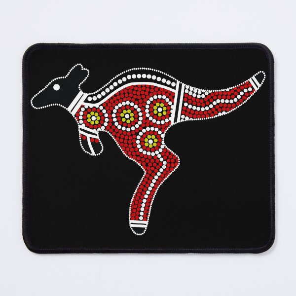 Item preview, Authentic Aboriginal Art - Kangaroo designed and sold by HogarthArts.