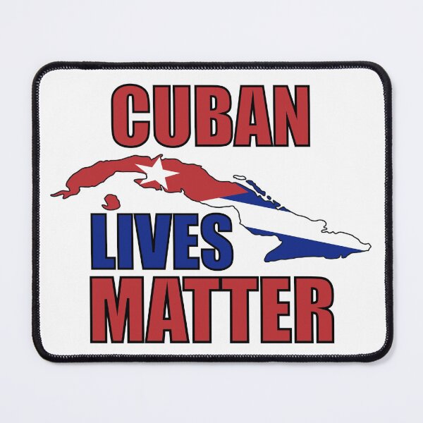 Item preview, Cuban Lives Matter Cuban Flag with Cuba Outline designed and sold by Gsallicat.