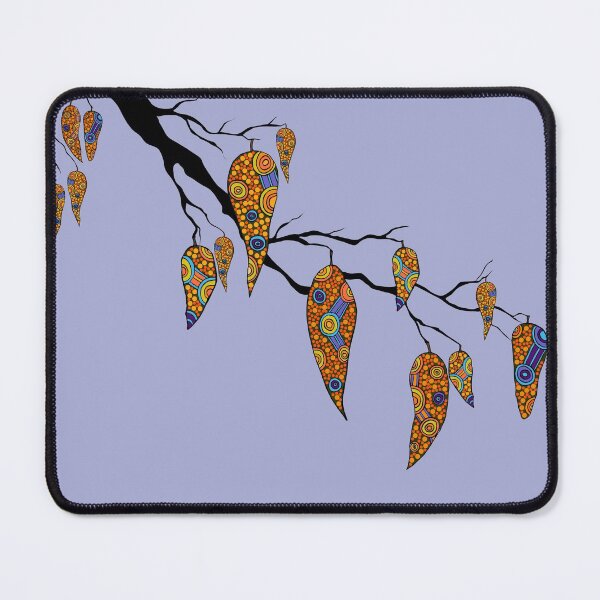 Item preview, Authentic Aboriginal Art - Tree Branch and Leaves  designed and sold by HogarthArts.