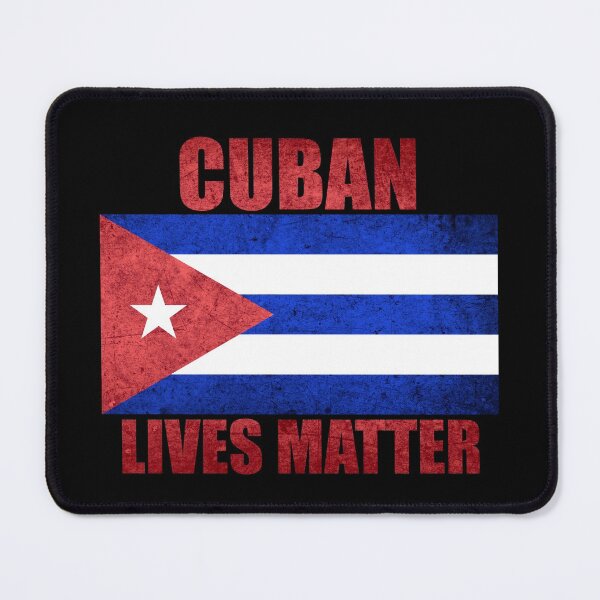 Item preview, Cuban Lives Matter Distressed Cuban Flag On Black designed and sold by Gsallicat.