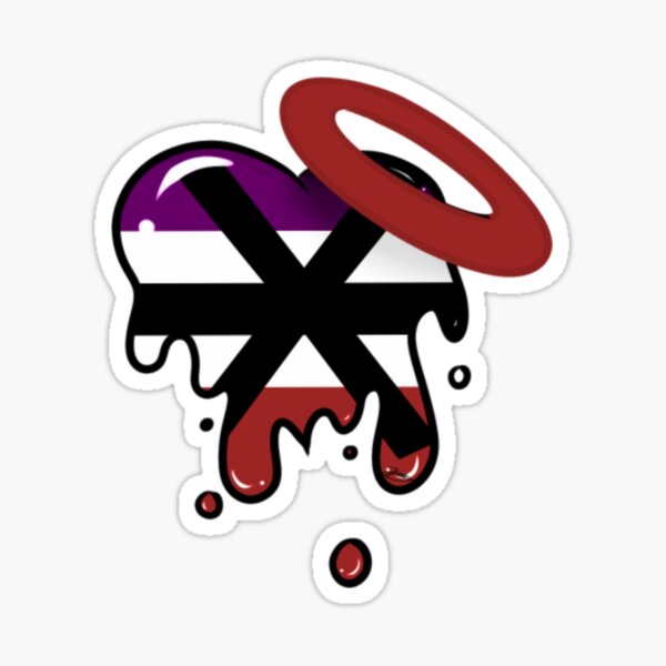 Item preview, Melting Pride Flag Hearts - Apothisexual designed and sold by tricksterjason.