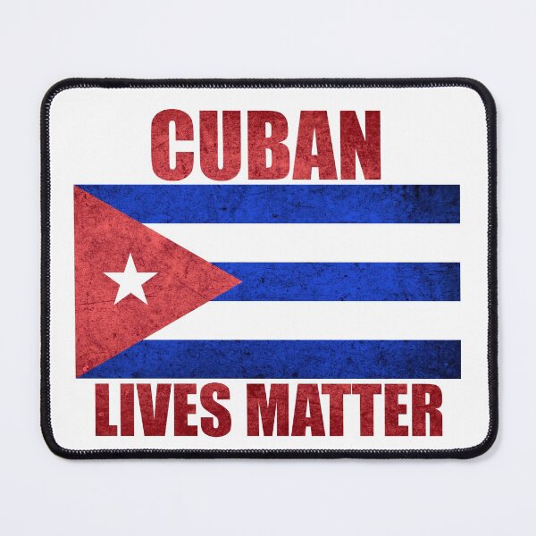 Item preview, Cuban Lives Matter Distressed Cuban Flag designed and sold by Gsallicat.