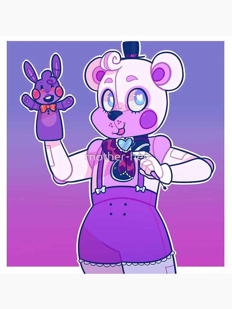 Funtime Chica Transparent Postcard for Sale by dongoverlord