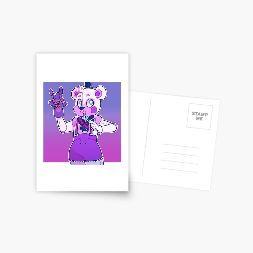 Funtime Chica Transparent Postcard for Sale by dongoverlord