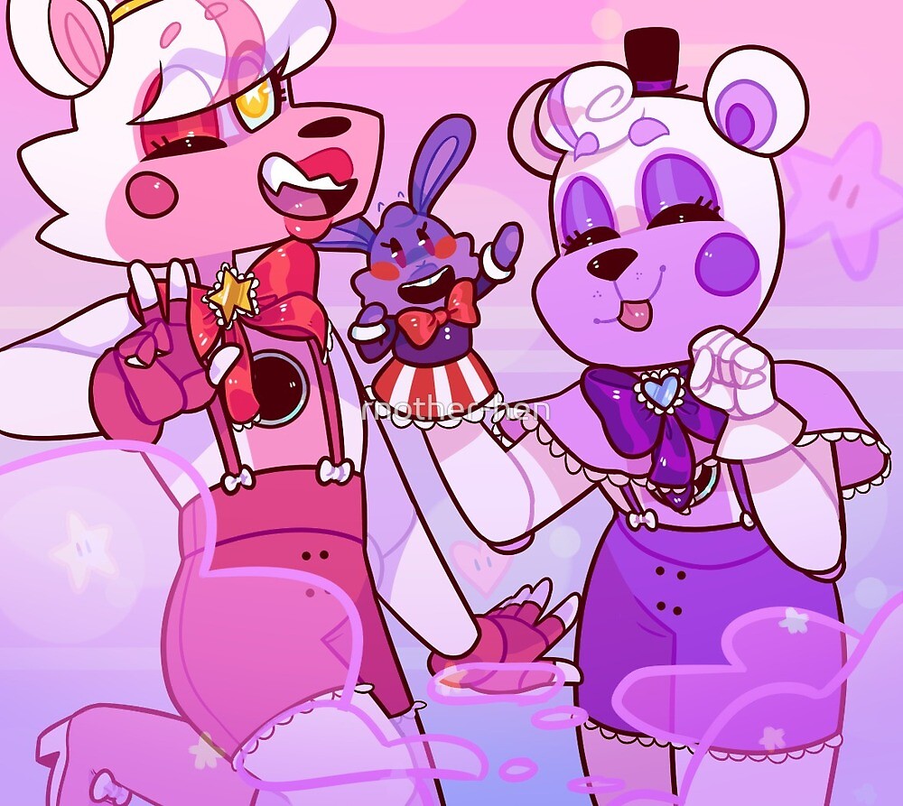 Funtime Foxy and Freddy Sister Location by rnother-hen.