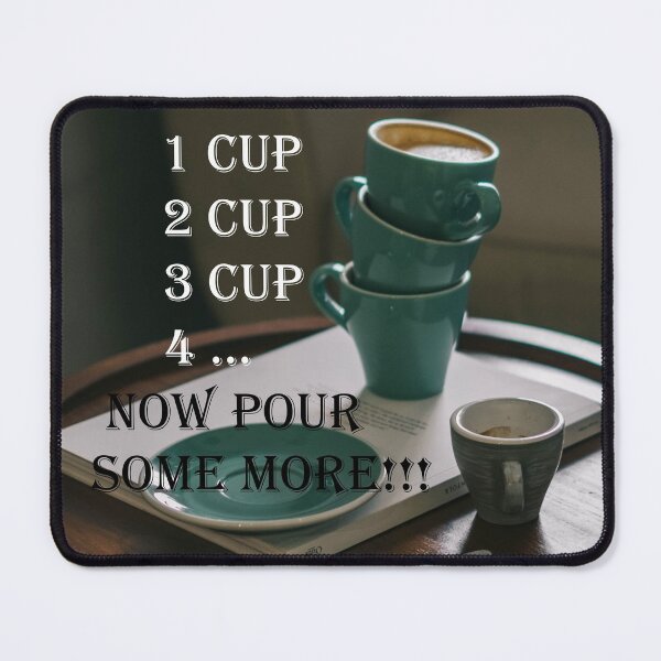 Item preview, Coffee Count UP!!!! designed and sold by modern-love-art.