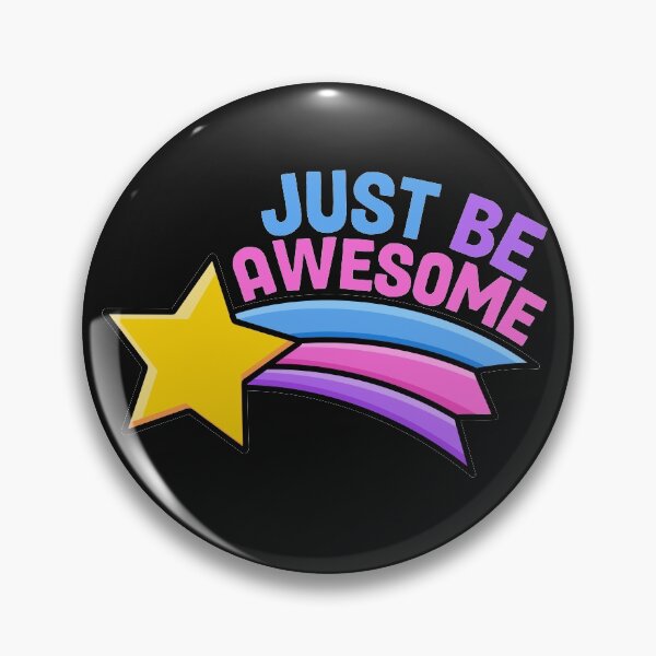 Item preview, Just Be Awesome Shooting Star designed and sold by SLAG-Creative.