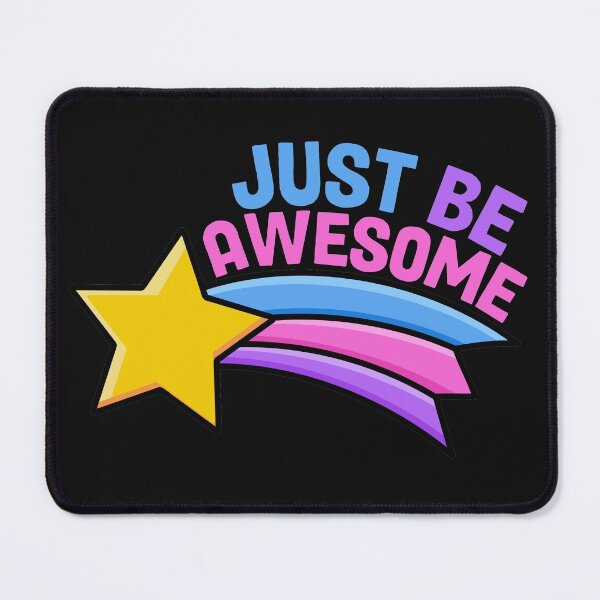 Item preview, Just Be Awesome Shooting Star designed and sold by SLAG-Creative.