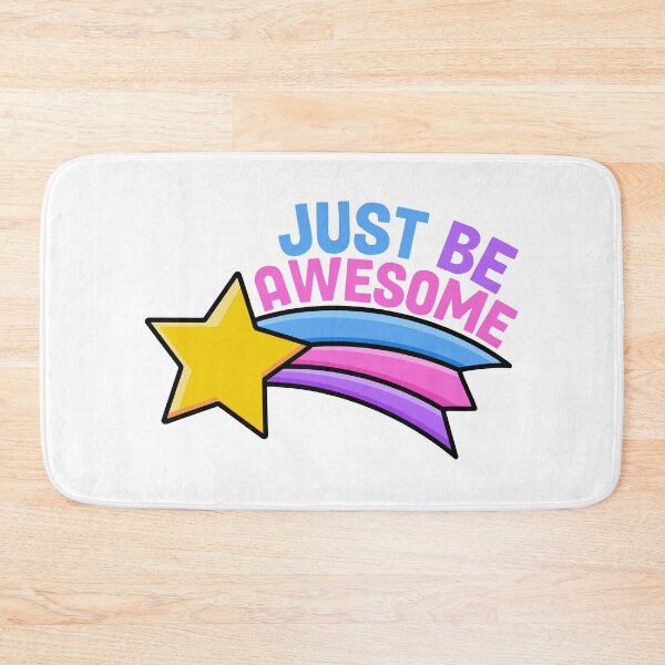 Item preview, Just Be Awesome Shooting Star designed and sold by SLAG-Creative.