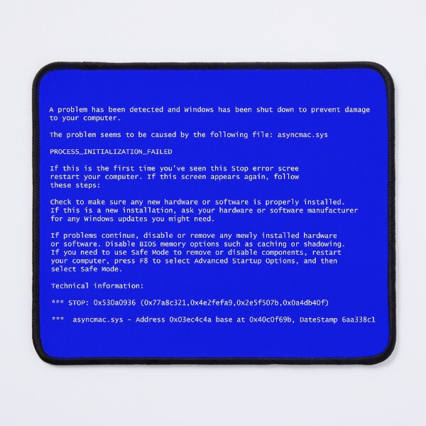Item preview, Blue Screen of Death designed and sold by muskitt.