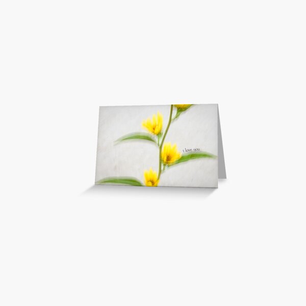 Sunflower Love Greeting Card